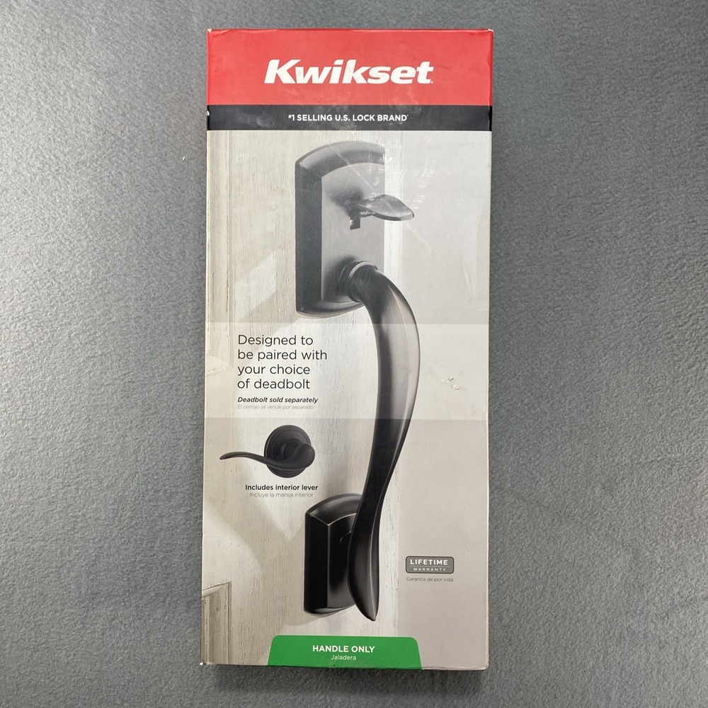 Kwikset Avalon Venetian Bronze Handle With‎ Tustin Right Left-Handed Levers